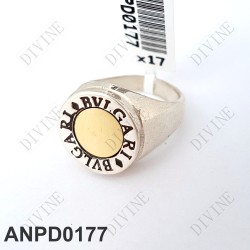 sello redondo plata oro...