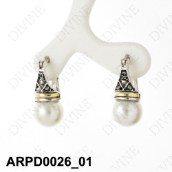 Aros Lady di N° 3 PERLA 10 MM