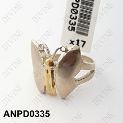 Mariposa alas lisas, cuerpo...